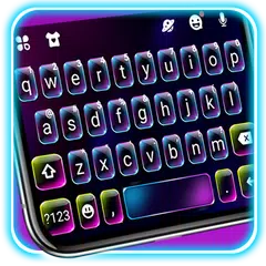 Скачать Тема для клавиатуры Neon Light APK