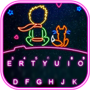 ثيم لوحة المفاتيح Neon Little  APK