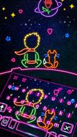 ثيم لوحة المفاتيح Neon Little  تصوير الشاشة 1