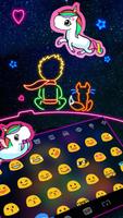 ثيم لوحة المفاتيح Neon Little  تصوير الشاشة 2
