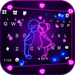الكيبورد Neon Love Live