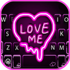 Neon Love Me Theme APK