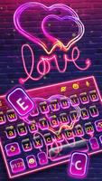 الكيبورد Neon Love 2 تصوير الشاشة 1