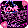Klawiatura motywów Neon Love ikona Klawiatura motywów Neon Love ikona