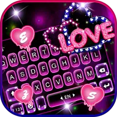 Neon Love Theme XAPK download