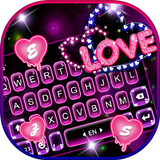 Neon Love keyboard APK