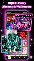 Android TV用Neon Love キーボード スクリーンショット 2