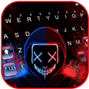 Neon Purge Mask Klavye Teması APK