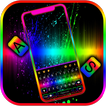 Фон клавиатуры Neon Paint