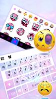 Teclado Neon Pastel Heart imagem de tela 2