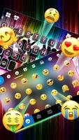 Fundo do Teclado Neon Party Ti imagem de tela 3
