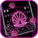 Neon Pearl Tastatur-Thema APK
