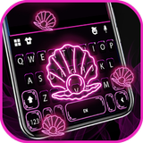 Тема для клавиатуры Neon Pearl иконка