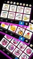 Fundo do Teclado Neon Pink But imagem de tela 3