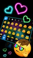 Hình nền bàn phím Neon Pop Hea ảnh chụp màn hình 2