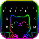 Chủ Đề Bàn Phím Neon Rainbow C biểu tượng