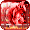 Bàn phím Neon Red Wolf