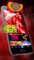 الكيبورد Neon Red Wolf تصوير الشاشة 3