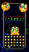 خلفية الكيبورد Neon RGB تصوير الشاشة 2