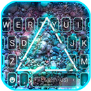 Фон клавиатуры Neon Stone Pyramid APK