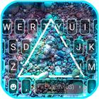 Фон клавиатуры Neon Stone Pyramid иконка