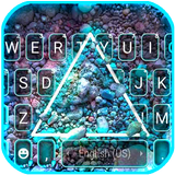 Фон клавиатуры Neon Stone Pyramid иконка