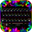 Hình nền bàn phím Neon Sunflow APK