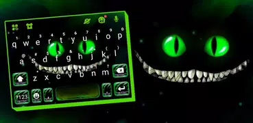 Neon Scary Smile 主題鍵盤
