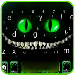 Neon Scary Smile のテーマキーボード アプリダウンロード