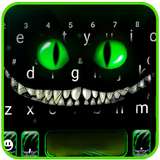 الكيبورد Neon Scary Smile أيقونة
