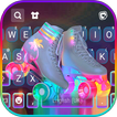 Fundo do Teclado Neon Skates