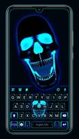 Hình nền bàn phím Neon Skull Roar bài đăng
