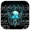 Tema Keyboard Neon Skull Wing