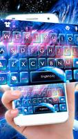 Latar Belakang Keyboard Neon S poster