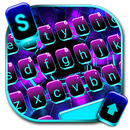 Тема для клавиатуры Neon Space APK