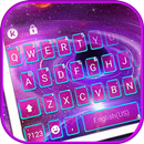 Neon Space Planet Tastatur-The APK