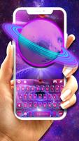 Neon Space Planet Plakat