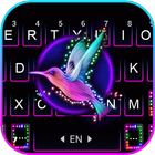Фон клавиатуры Neon Sparkle Bi иконка