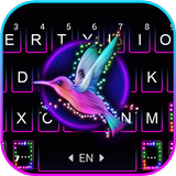 Фон клавиатуры Neon Sparkle Bi иконка