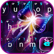 Neon Sparkle Butterfly Tastatu