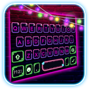 ثيم لوحة المفاتيح Neon Sparkle APK