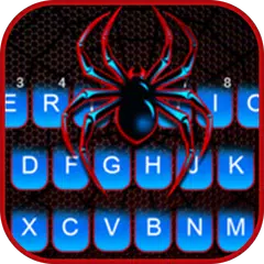 Neon Spider Hero のテーマキーボード アプリダウンロード