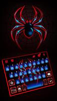 Teclado Neon Spider Hero Cartaz