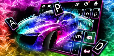 COLOR FLAME SPORTS CAR Tastatu