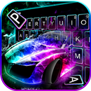 Tema Keyboard Neon Sports Raci APK