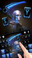 Тема для клавиатуры Neon Tech Reaper скриншот 1