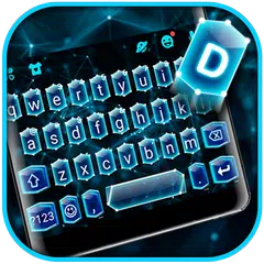 Neon Tech 3D 主題鍵盤 APK 下載