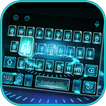 Tema Keyboard Neon Technology