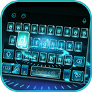 Tema Keyboard Neon Technology APK