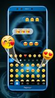 Tema Keyboard Neon Technology imagem de tela 2